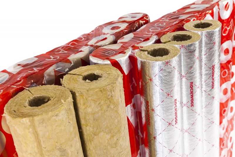 Цилиндры навивные кашированные фольгой Роквул 100 25х32