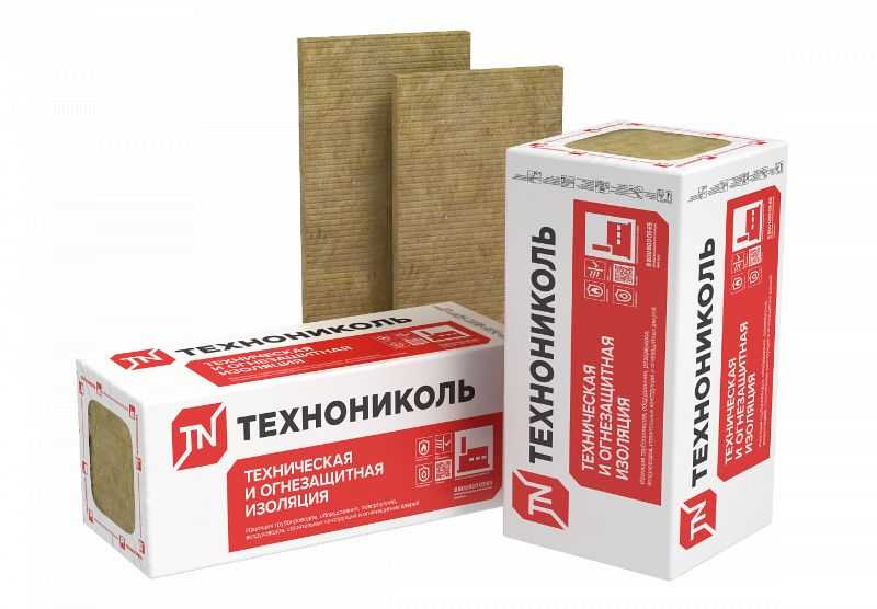 Утеплитель Технониколь Техно ОЗБ Огнезащитная для бетонных конструкций 80 140х600х1200